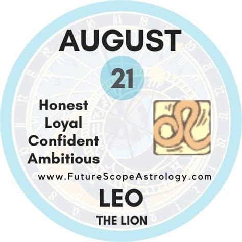 21 august zodie|August 21 Zodiac Horoscope Birthday Personality